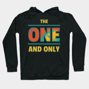 The One and Only Planet Earth | Retro Colors Hoodie